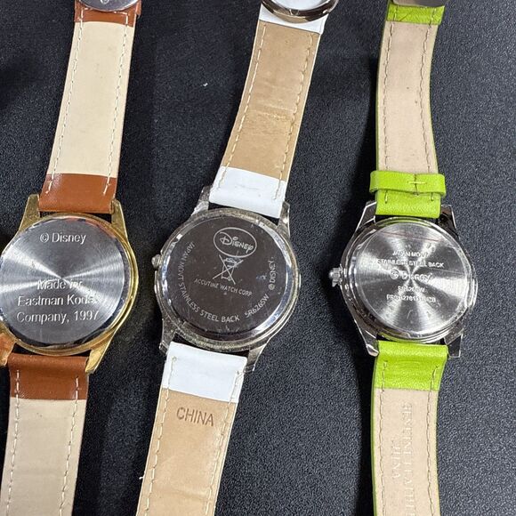 Vintage Disney Watch Lot Of 6 - Princess, Pooh, Fairies, Disney World - Picture 8 of 8